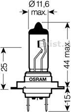 Osram (64210)	Лампа накаливания ближнего света